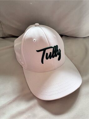 Snapback Golf Cap • White/Green